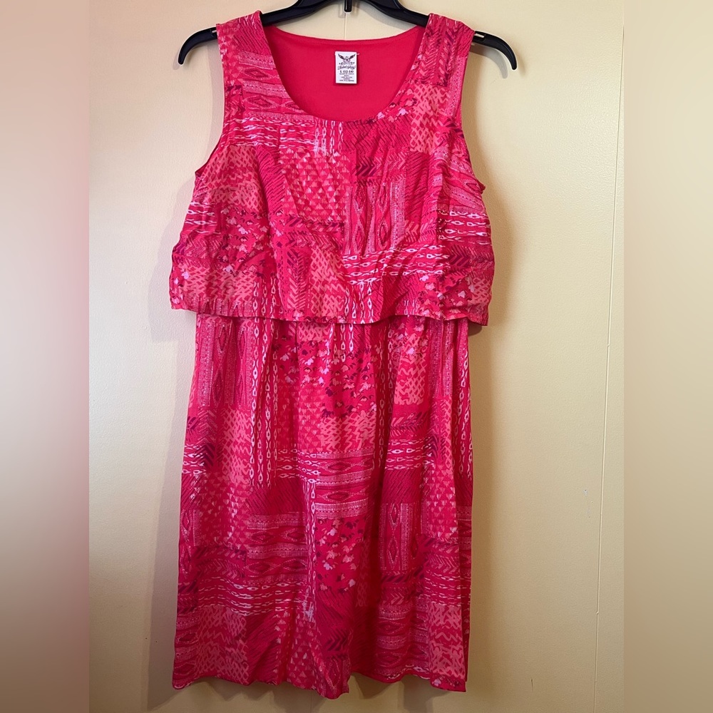 Faded Glory Girl Lampshade Dress Pre-owned Size 12 / 14